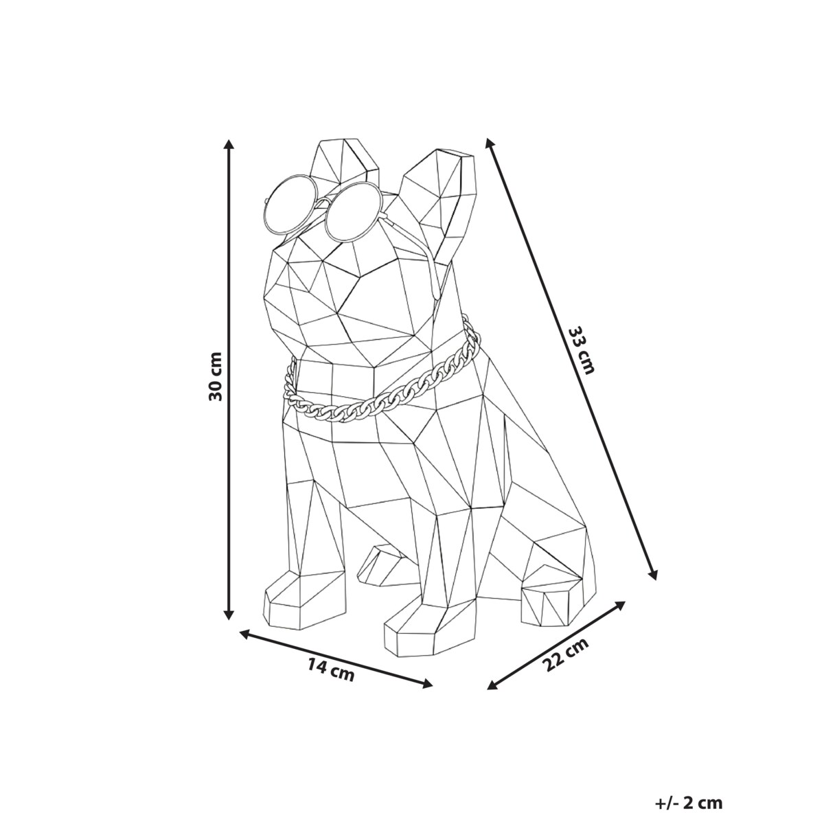 Dekoracja LED Pies JONKU