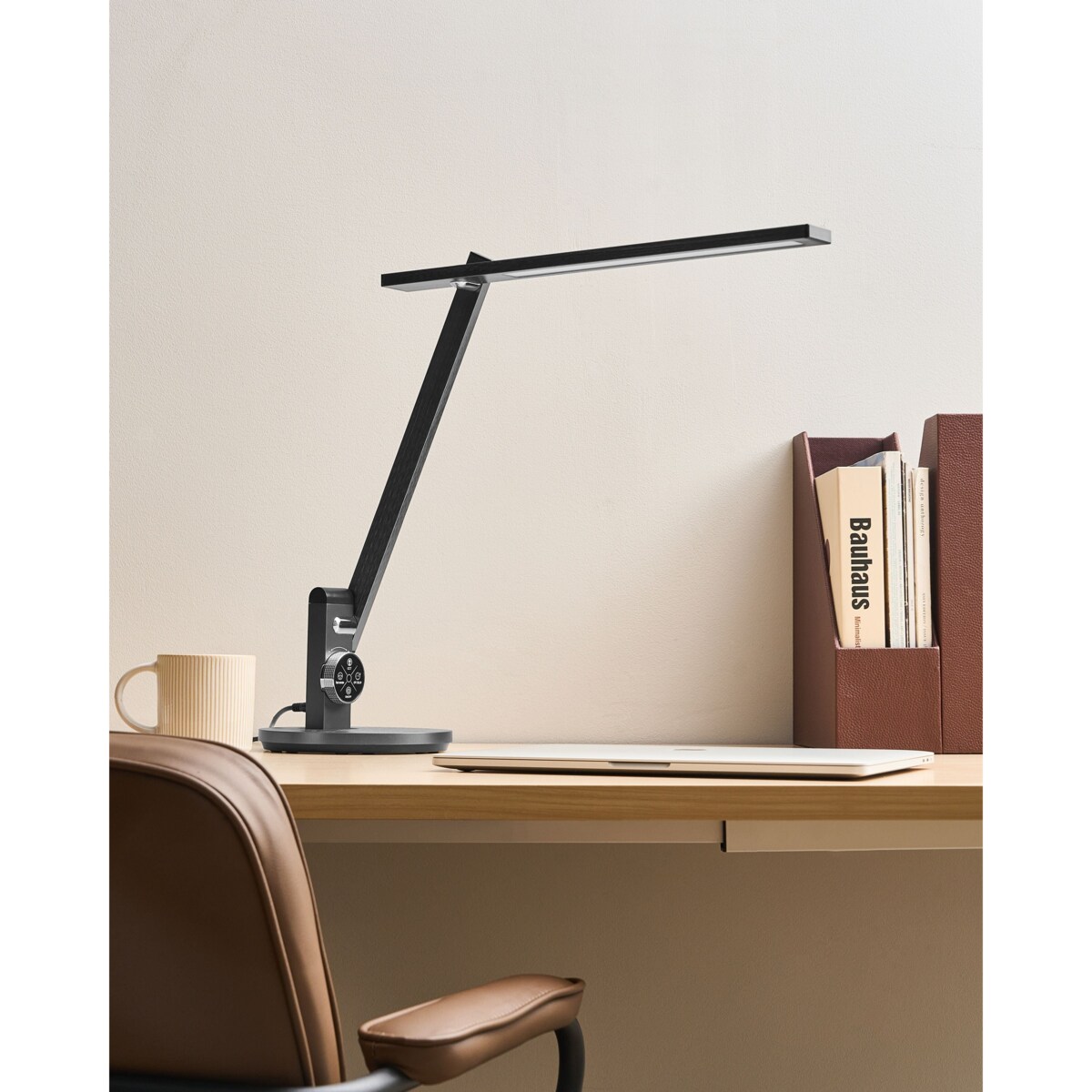 Lampa biurkowa LED CETUS Ze ściemniaczem Szary