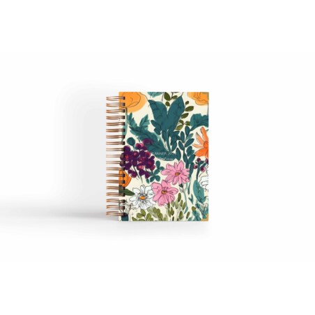 Planner dzienny na spirali 2025 – Ramo De Flores