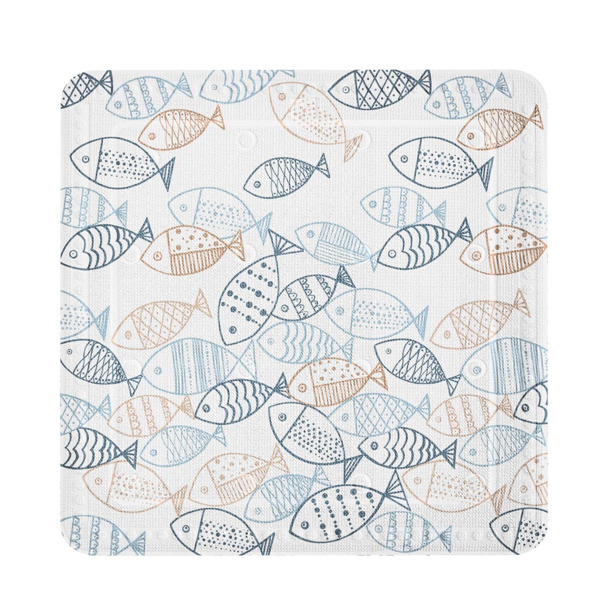 Kleine Wolke Sardinas Mata bezpieczeństwa pod prysznic Multicolor 55x 55 cm