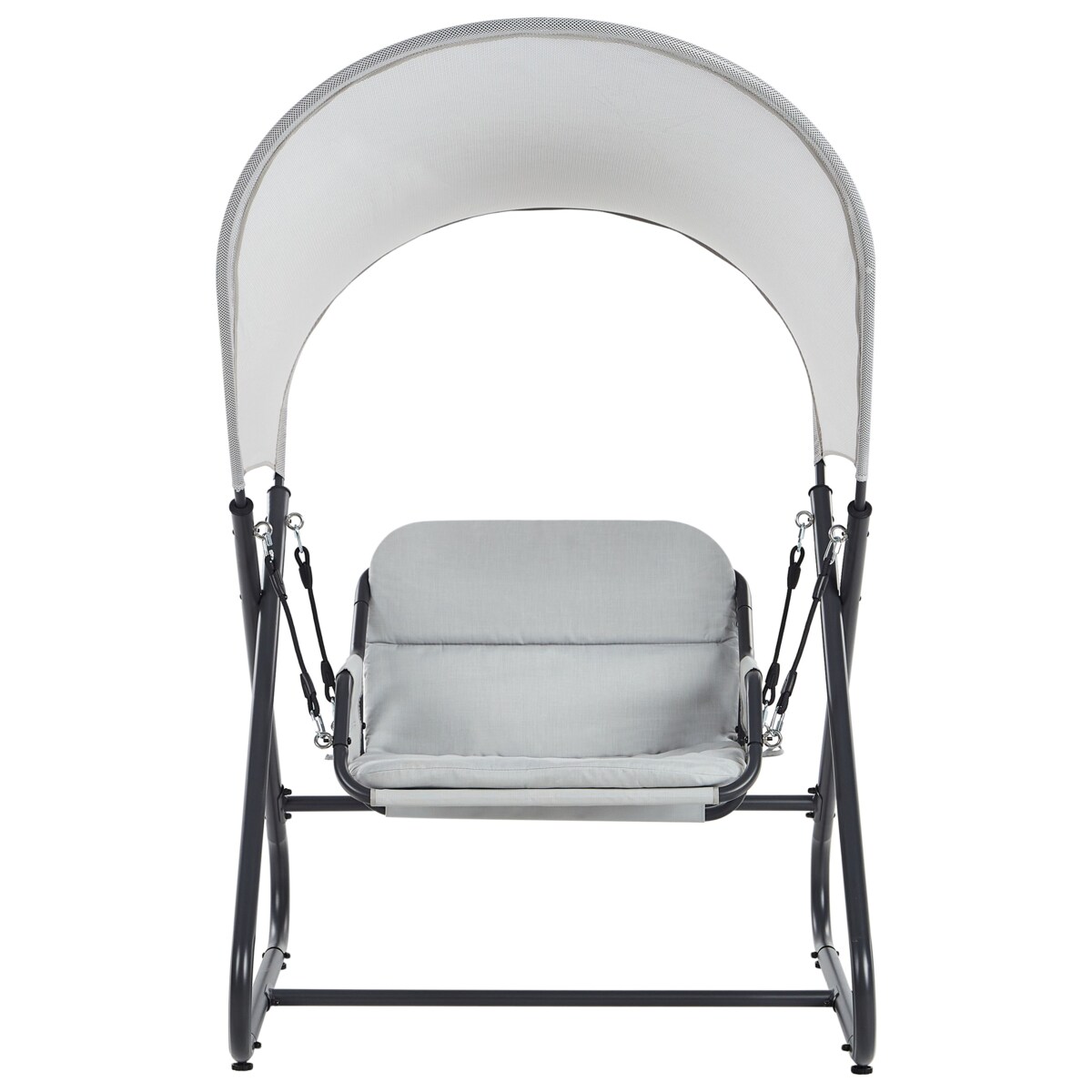 Huśtawka ogrodowa SOLAGNA Metal Jasnoszary