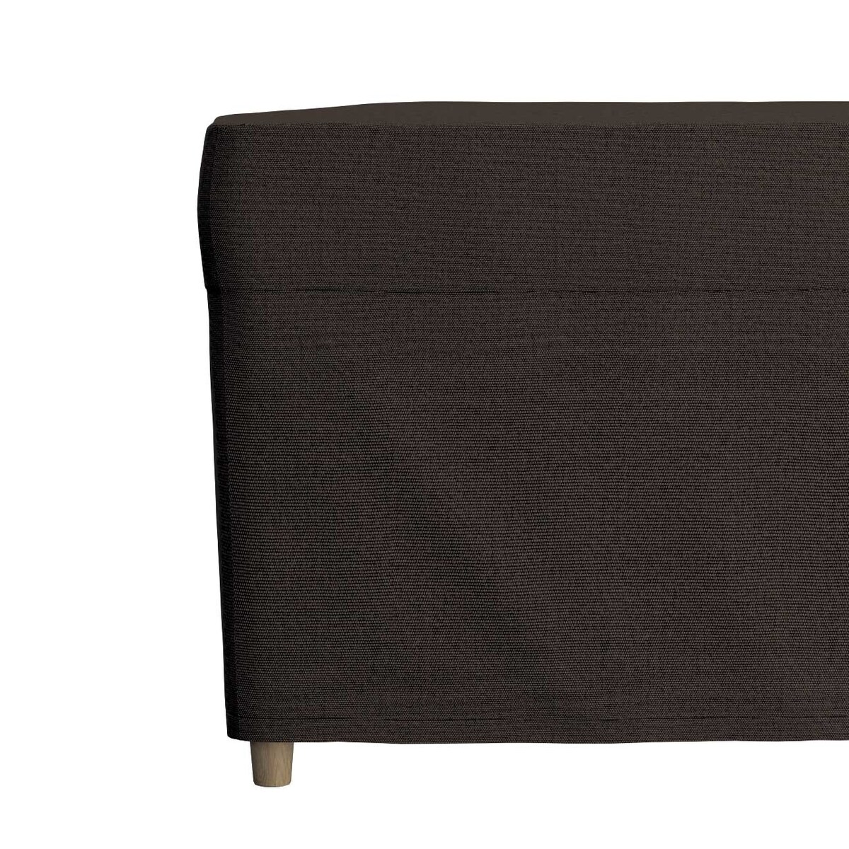 Pokrowiec na podnóżek Strandmon, brązowy, 60 x 42 x 41 cm, Etna