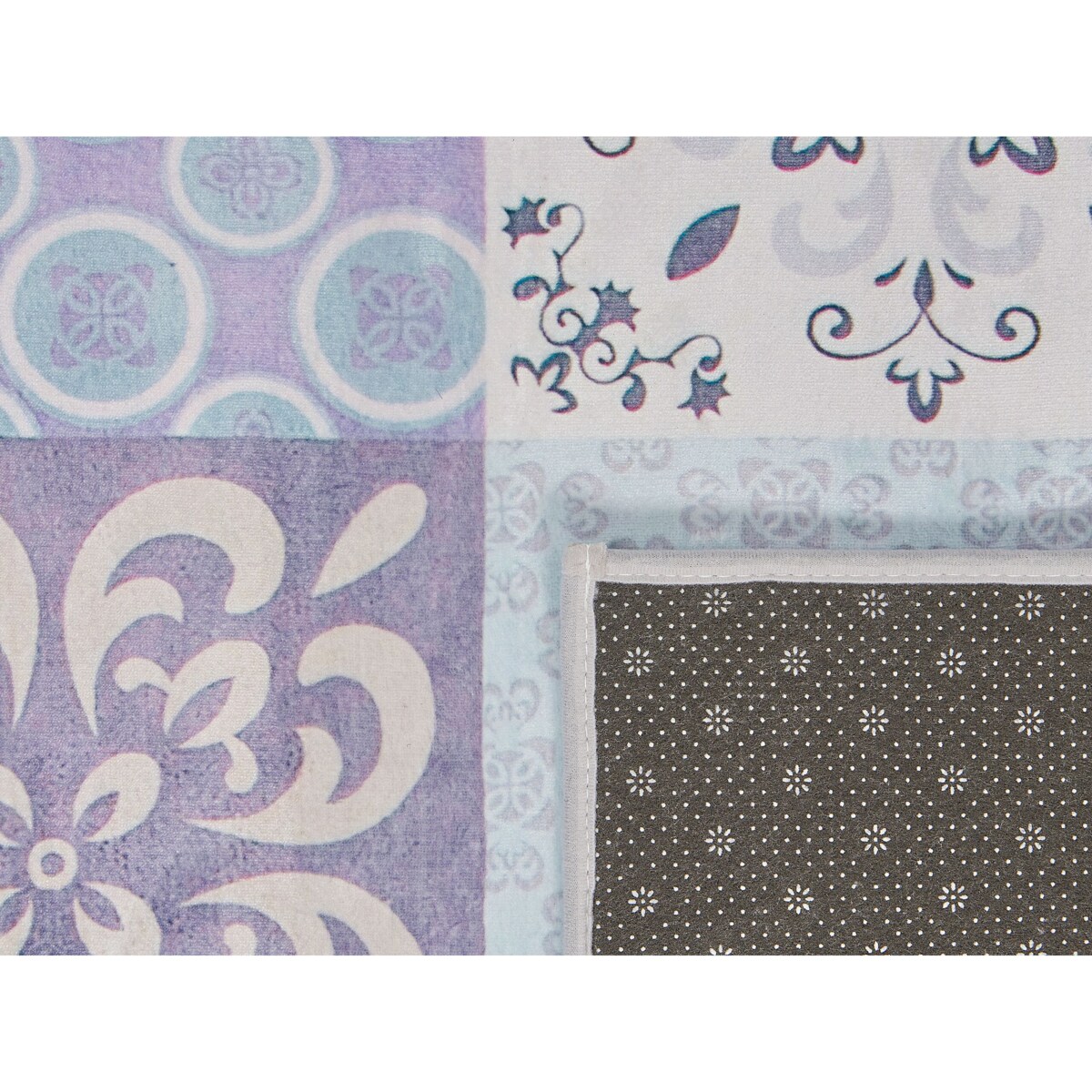 Dywan mozaika 160 x 230 cm wielokolorowy INKAYA