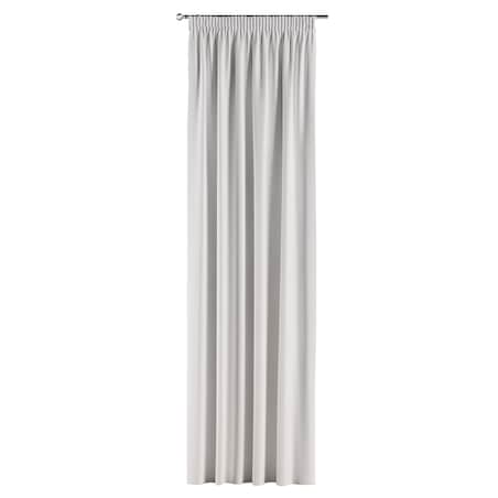 Zasłona na taśmie marszczącej 1 szt. 130x245 białoszary