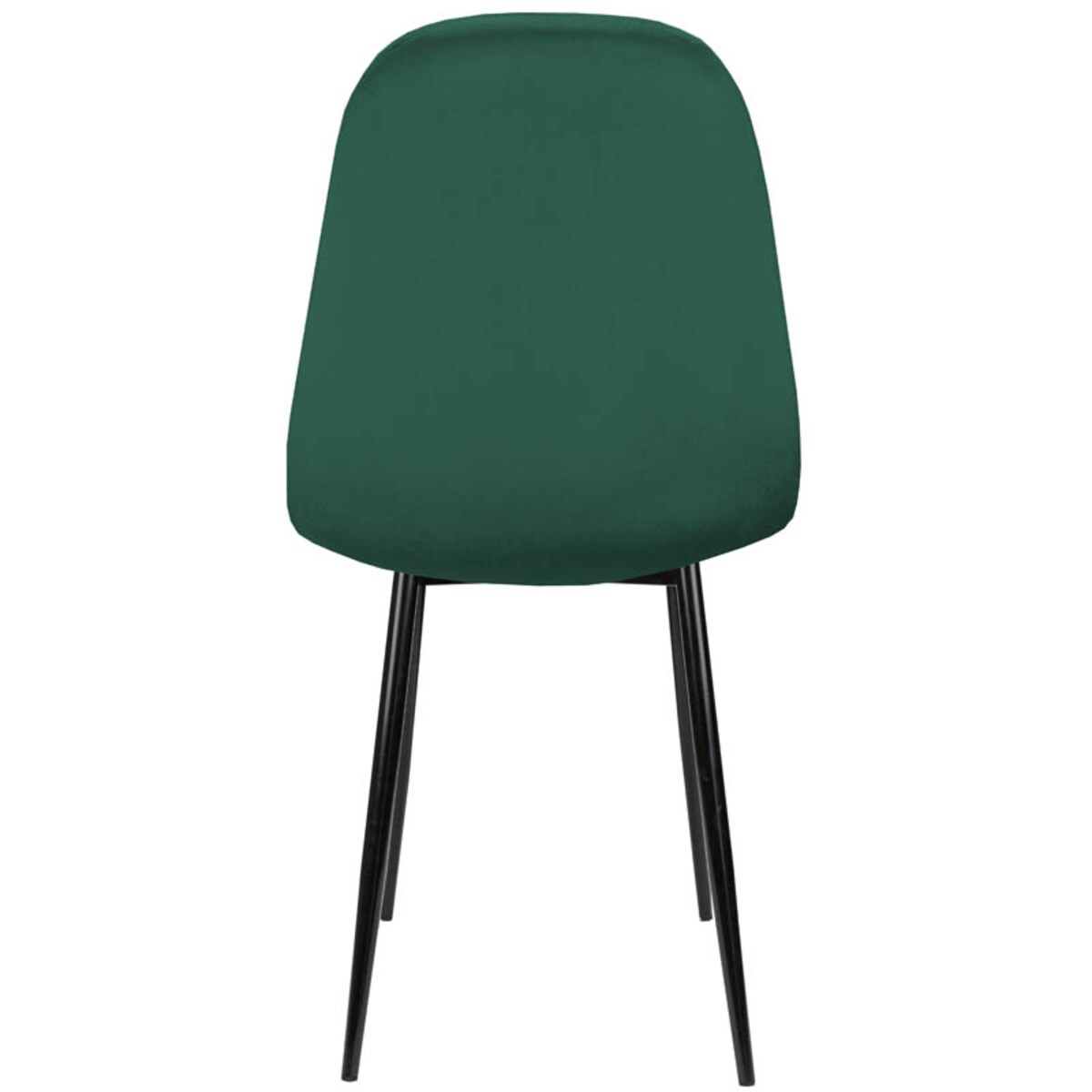 Krzesło tapicerowane pikowane nowoczesne do salonu jadalni zielone