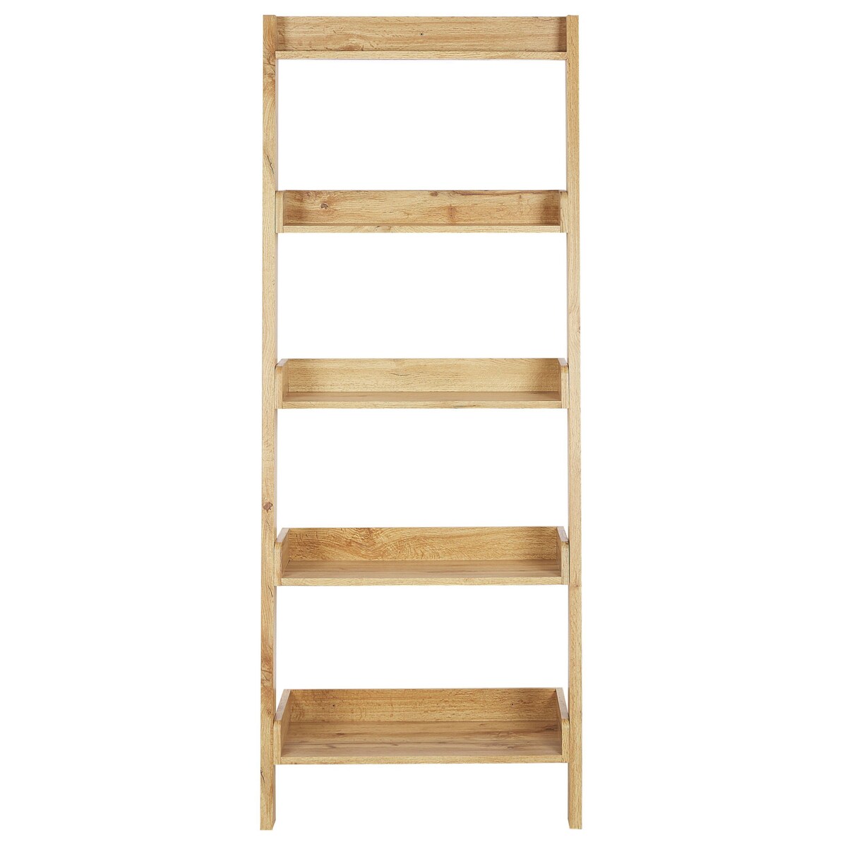 Regał drabina 5 półek jasne drewno MOBILE TRIO