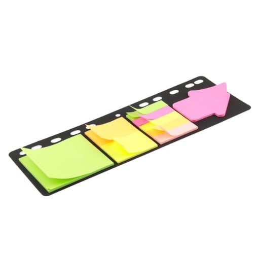 Karteczki samoprzylepne, zakładki indeksujące zestaw 9x25 k MP PN820