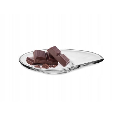 Spodek Talerzyk Podstawka w Kształcie Łezki pod Szklankę Kubek 13,5 cm 6 szt
