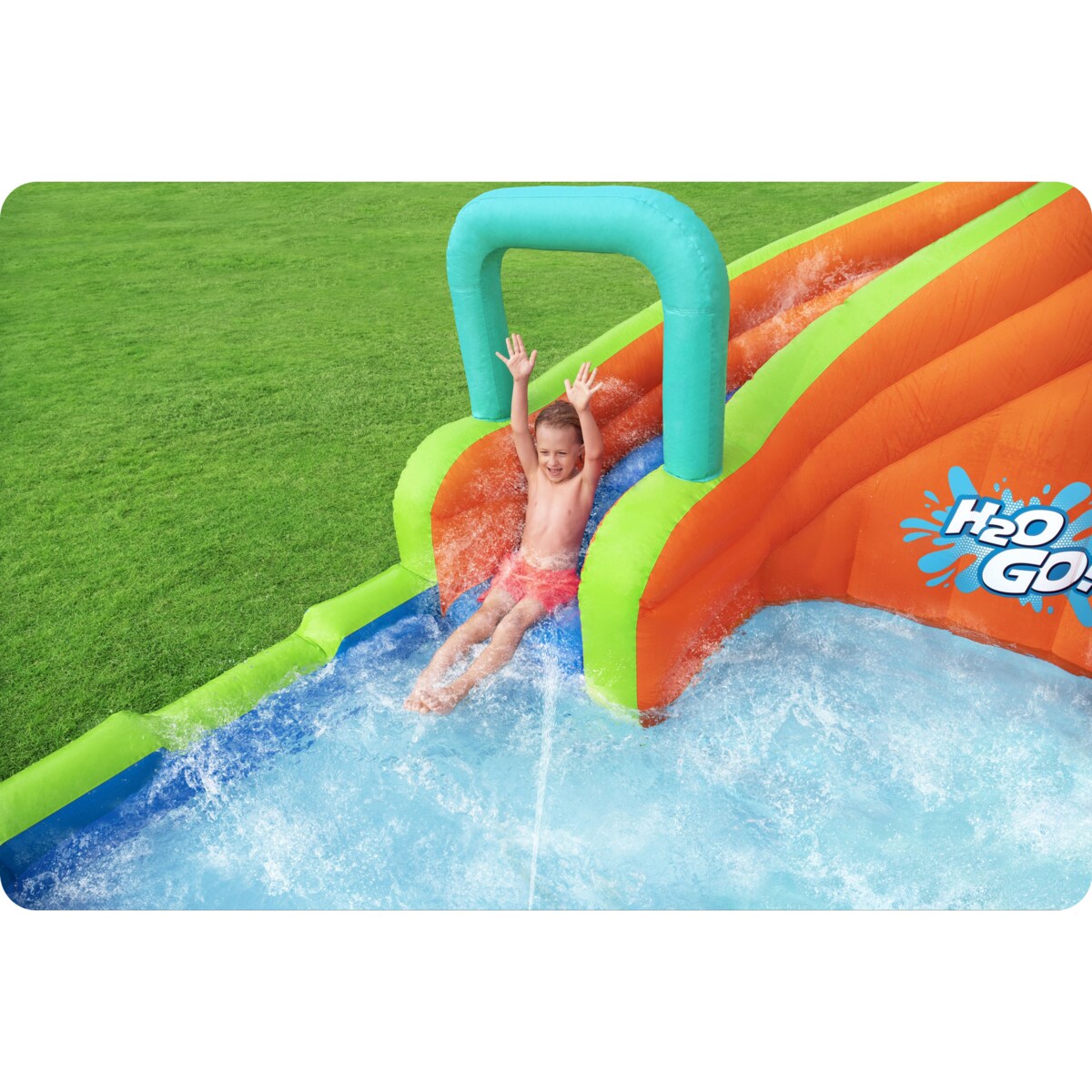 Dmuchany plac zabaw park wodny zjeżdżalnia dla dzieci Bestway 53408