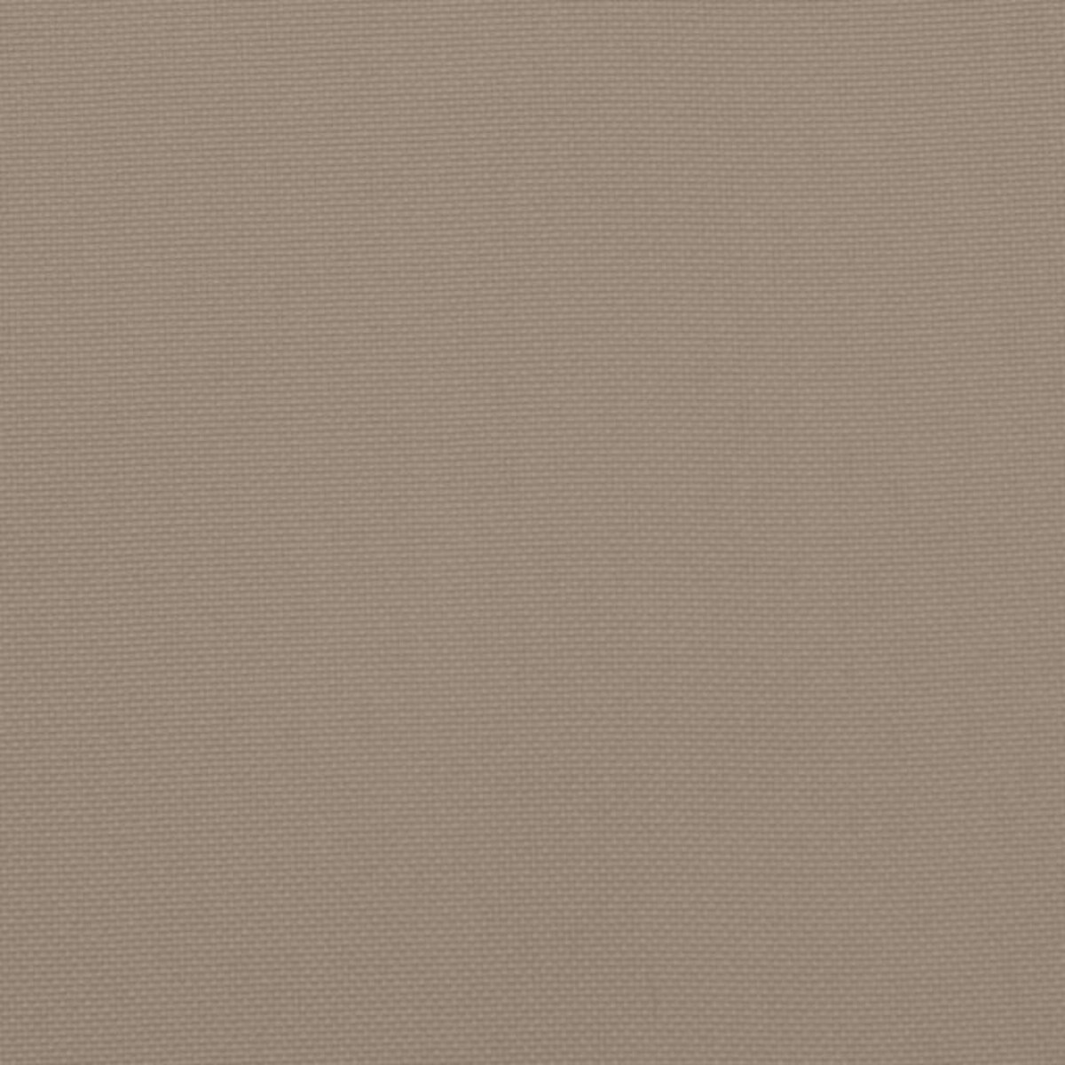 vidaXL Poduszka na ławkę ogrodową, taupe, 200x50x7 cm, tkanina