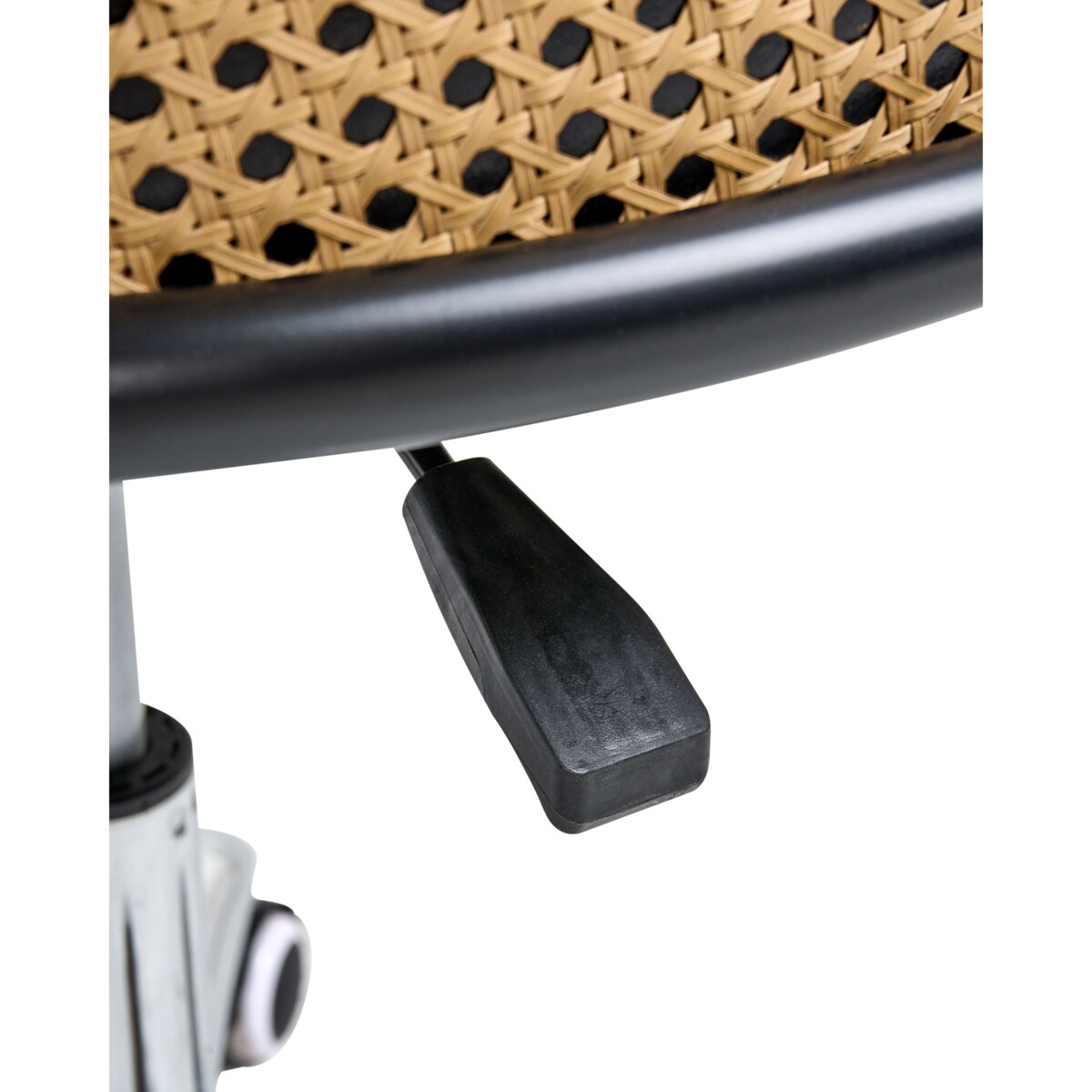 Krzesło obrotowe BALTIMORE Ekoskóra Czarny