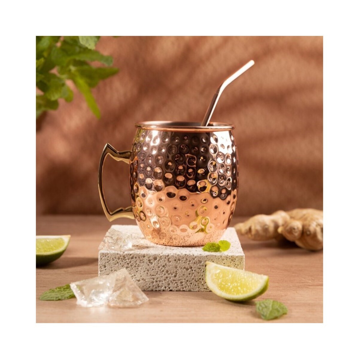 Kinghoff zestaw stalowych kubków 500ml do drinków Moscow Mule 64485