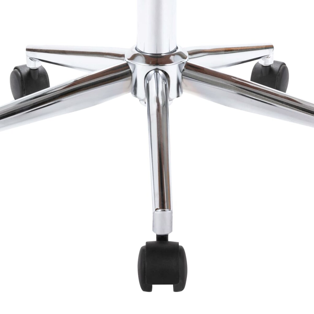 vidaXL Obrotowe krzesła stołowe, 2 szt., czarne, sztuczna skóra