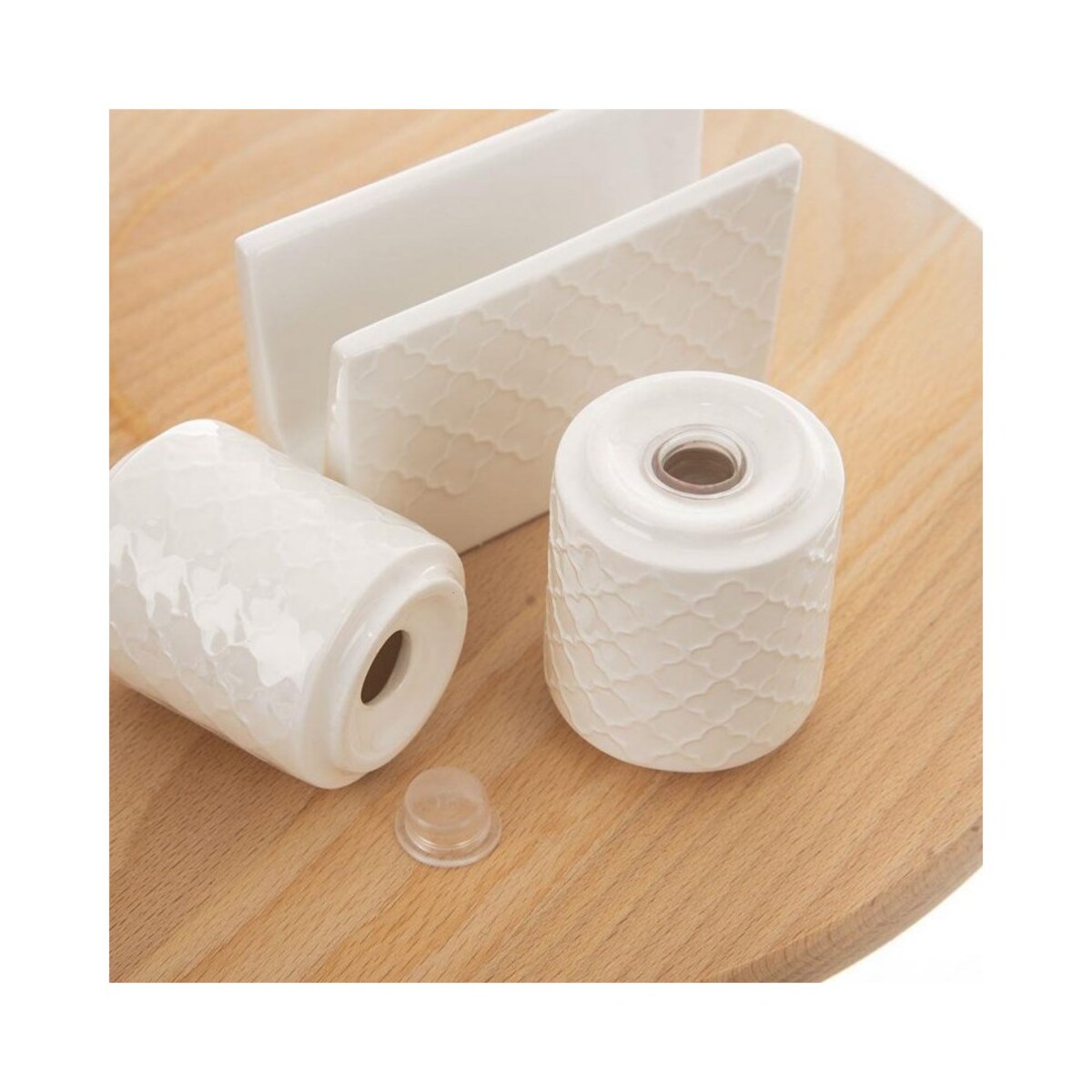 Orion przyprawnik porcelanowy serwetnik solniczka pieprzniczka 52072