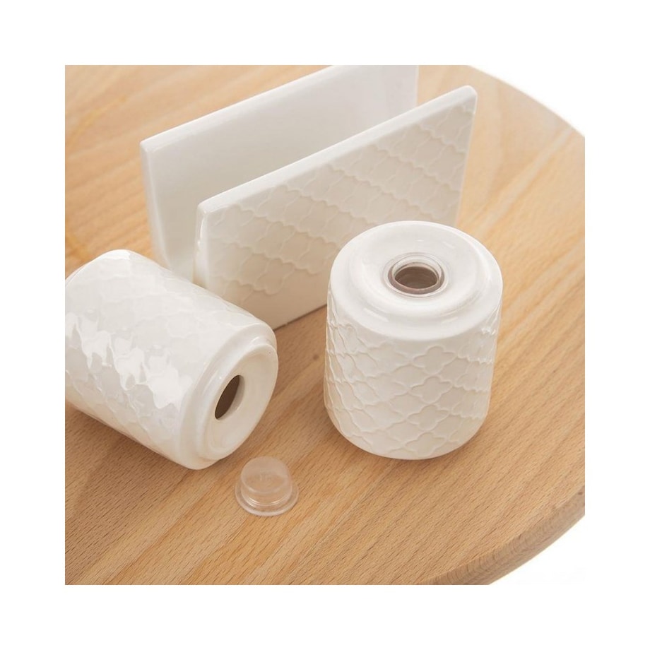 Orion przyprawnik porcelanowy serwetnik solniczka pieprzniczka 52072