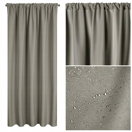 Zasłona 155 x 200 Dekoracyjna Ogrodowa Tarasowa Garden na Tunel Wodoodporna