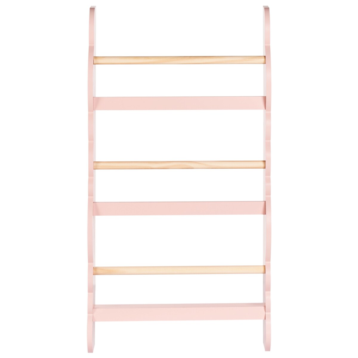 Regał ścienny MDF Pastelowy róż RIGOLET