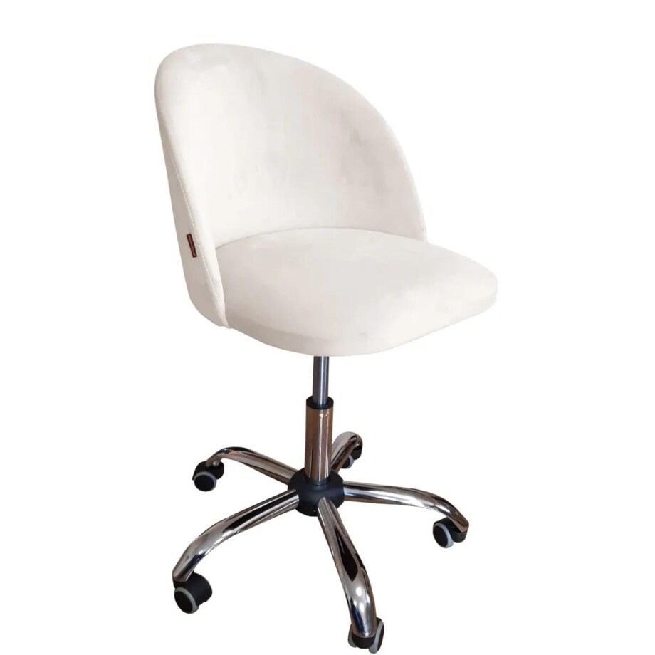 Fotel CLAUDINE VELVET ecru