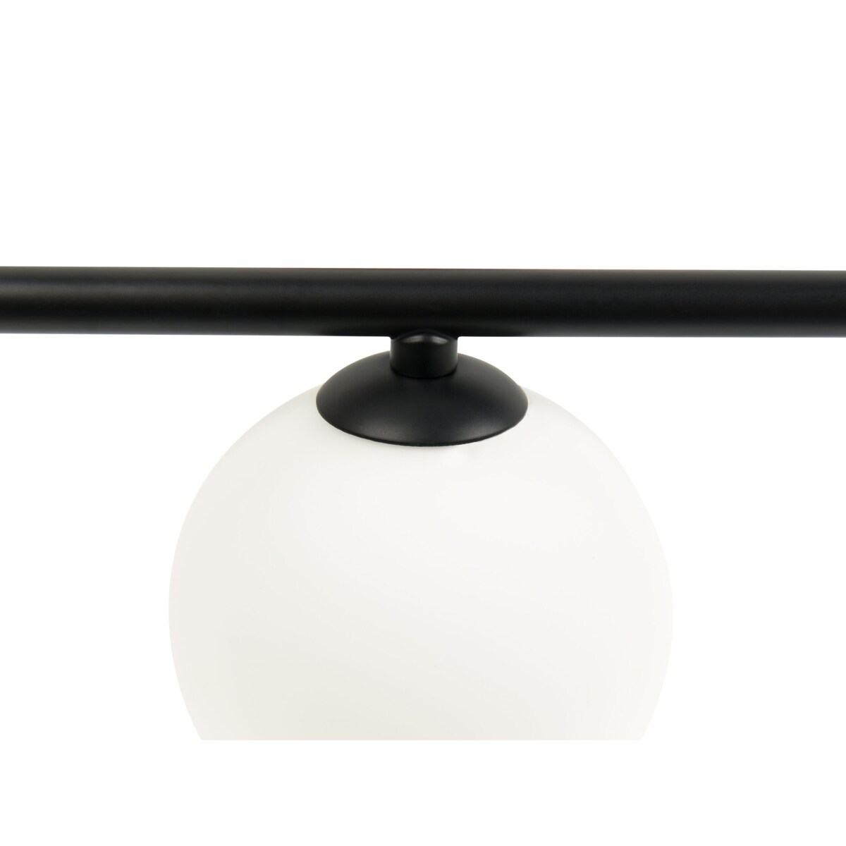 Lampa ścienna 4-punktowa metalowa czarna YANGO