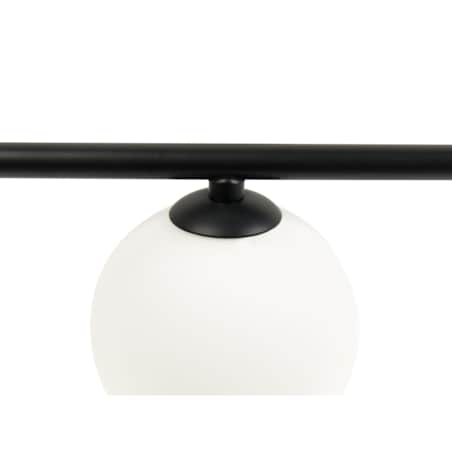 Lampa ścienna 4-punktowa metalowa czarna YANGO