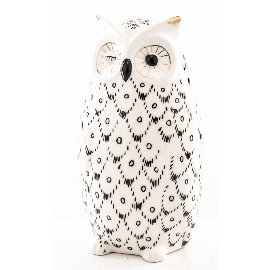 Skarbonka ceramiczna - 18,5x9x8 cm OWL