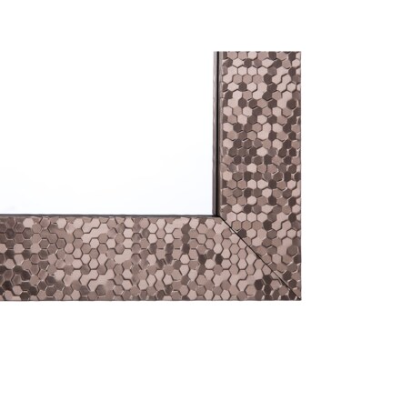 Lustro ścienne 50 x 130 cm brązowe MARANS