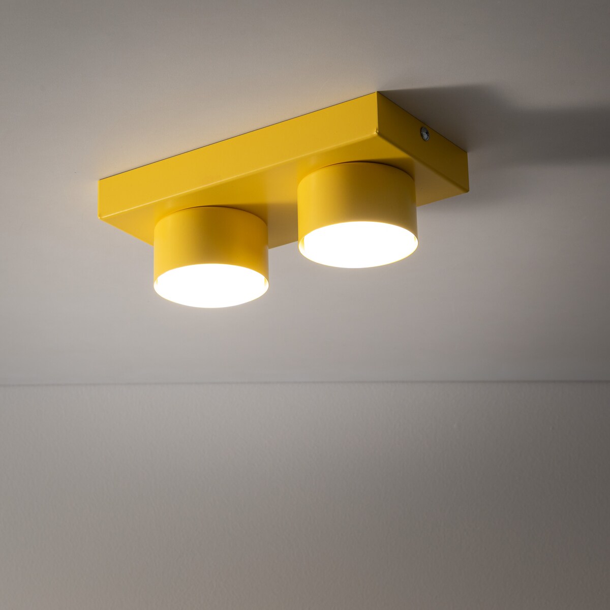 Lampa sufitowa BRIX YELLOW 11289 TK Lighting żółta, nowoczesna lam pa LED