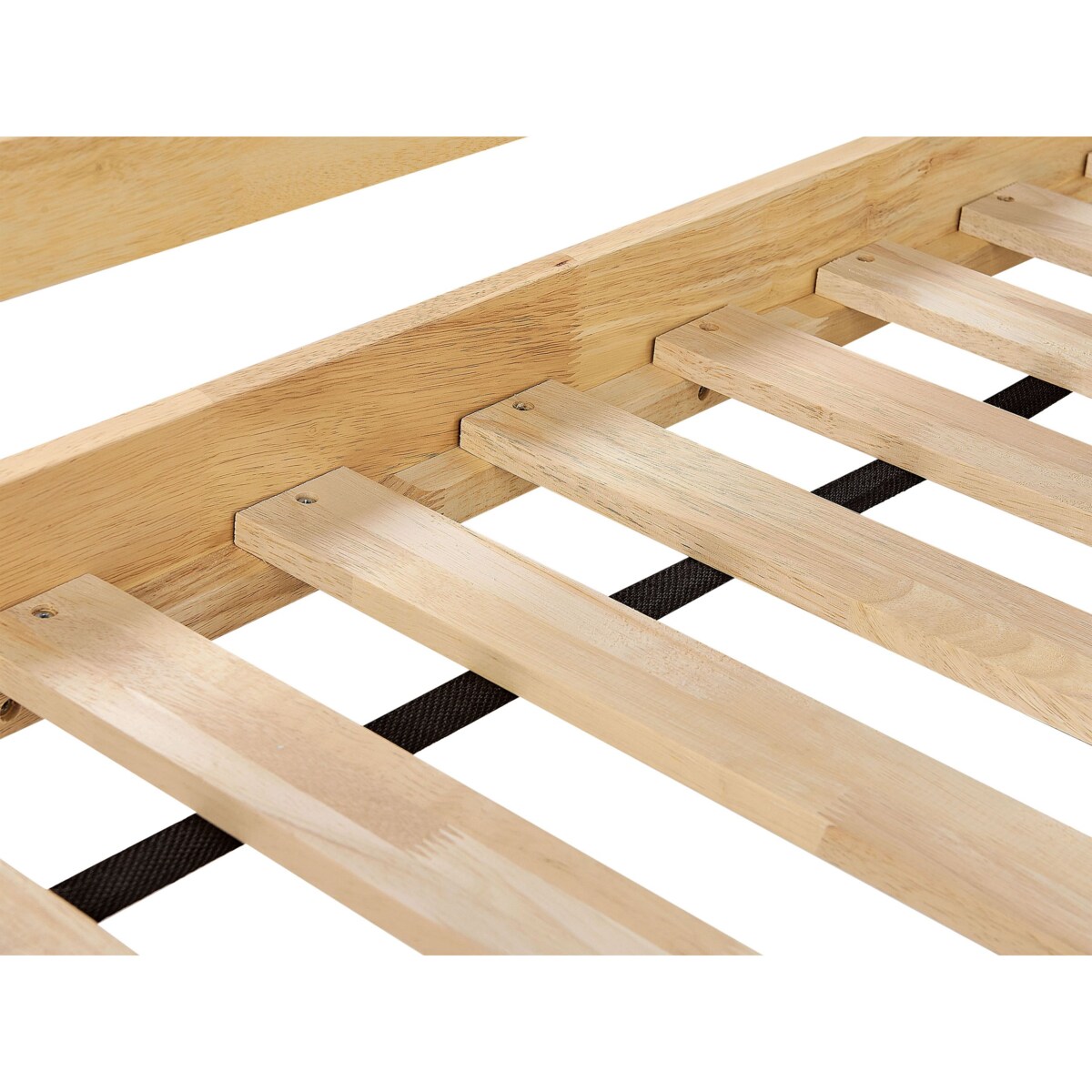 Łóżko dziecięce na antresoli drewniane 90 x 200 cm jasne PEIPIN