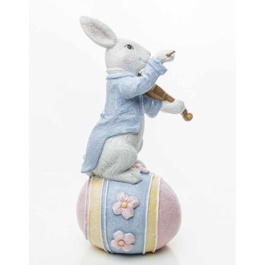 Stolik pomocniczy boczny metalowy Jay niebieski