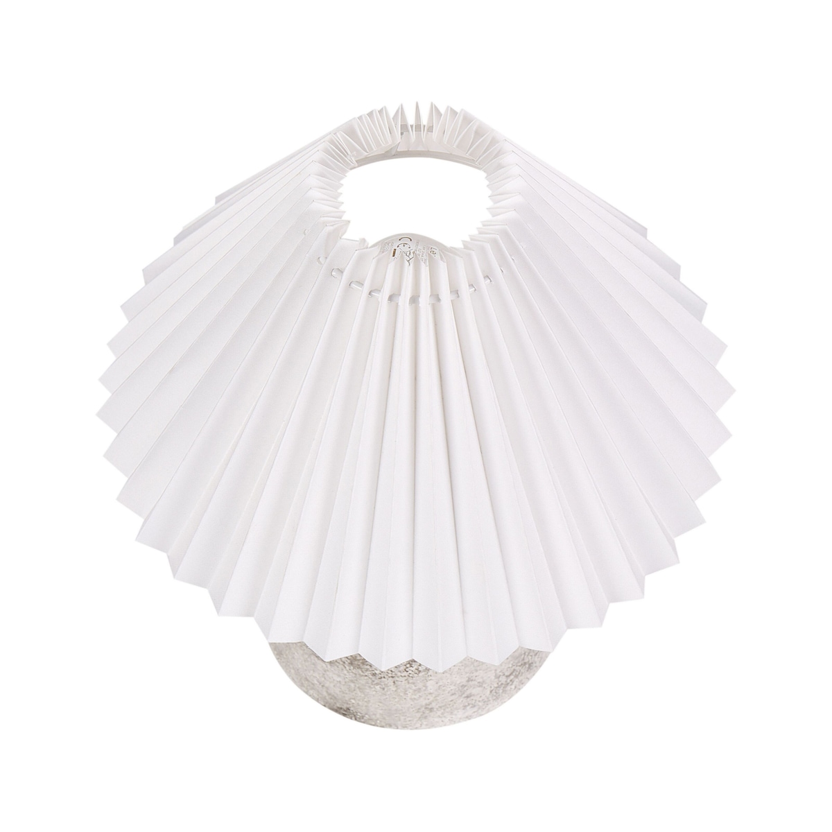 Zestaw 2 lampek nocnych ceramicznych biały ZEYI