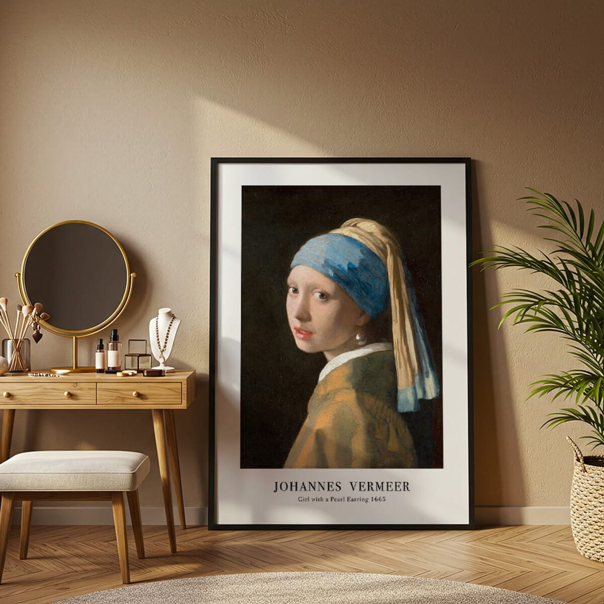 plakat johannes vermeer girl with a pearl earring 50x70