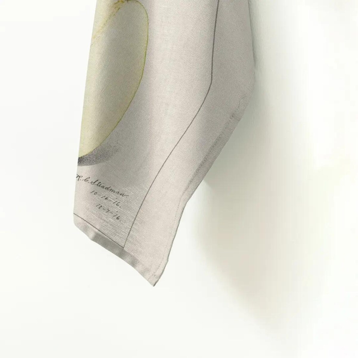 Lniany ręcznik kuchenny - zielone gruszki