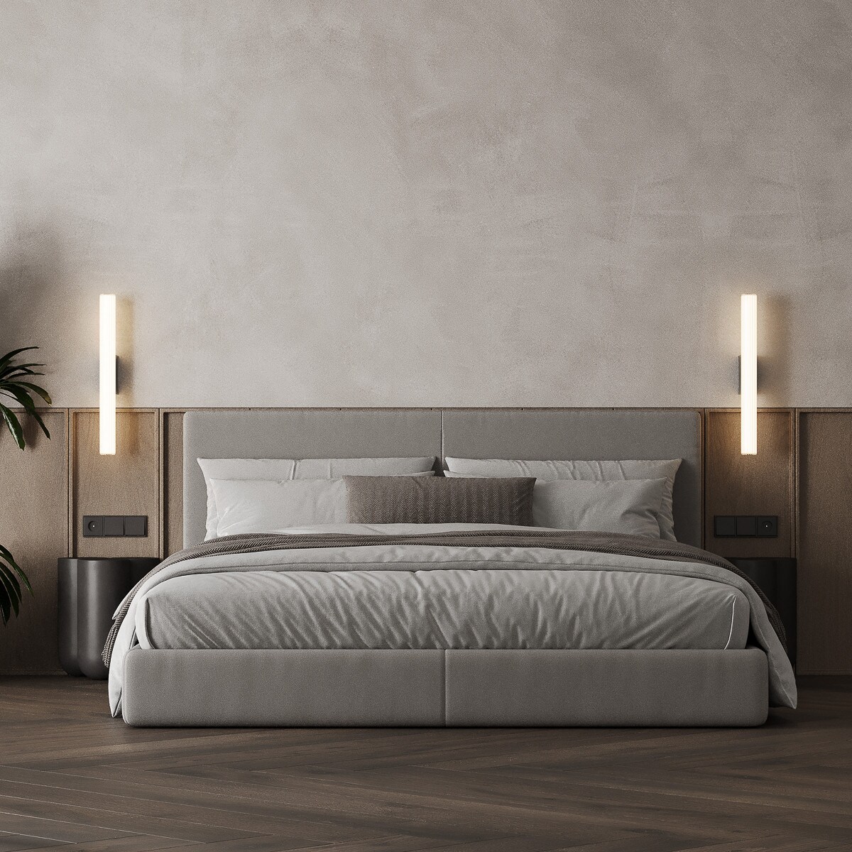 Kinkiet Light Prestige Linea transparentny LED CCT 3000K/4000K/6000K (regulowana) 1 szt.