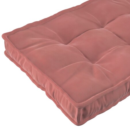 Materac francuski, zgaszony koral, 120x60x10cm, Posh Velvet