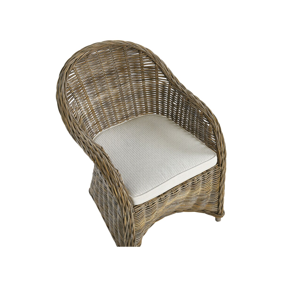 Zestaw 2 foteli ogrodowych rattanowy naturalny SUSUA