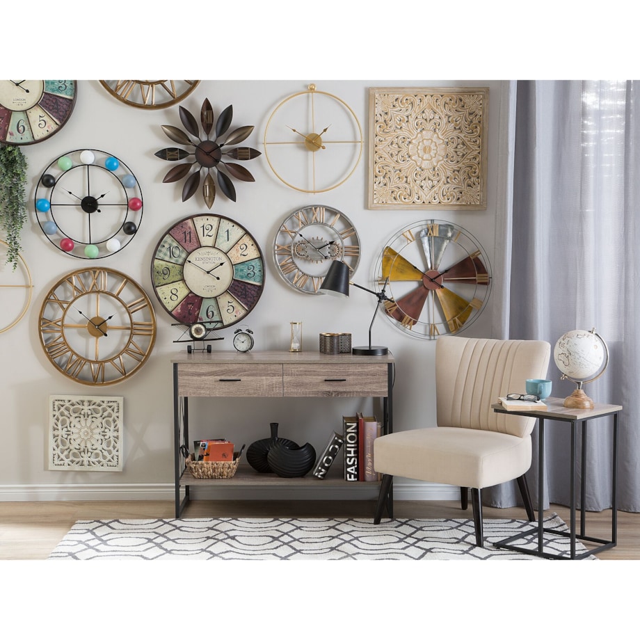 Dekoracja ścienna jasne drewno YONORA