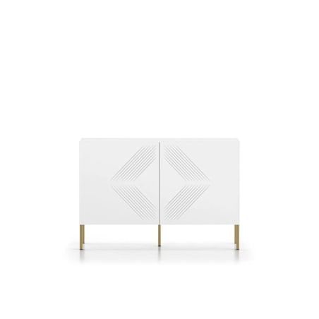 Komoda KLARA 110 2D biały mat