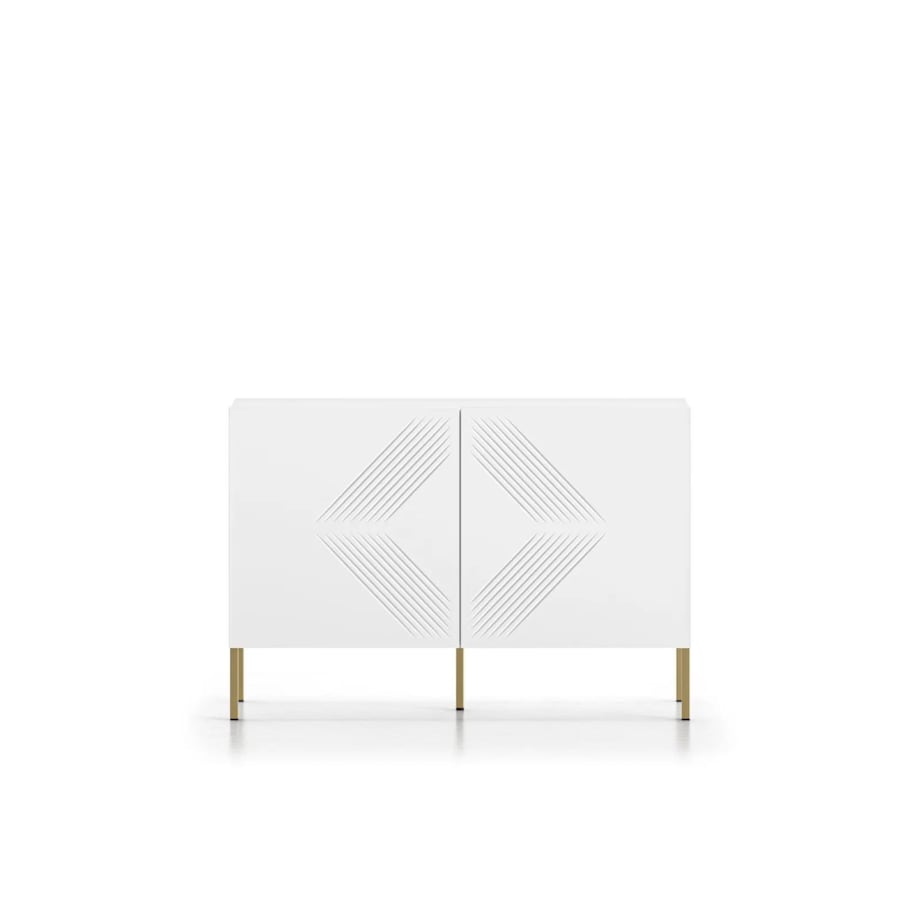 Komoda KLARA 110 2D biały mat