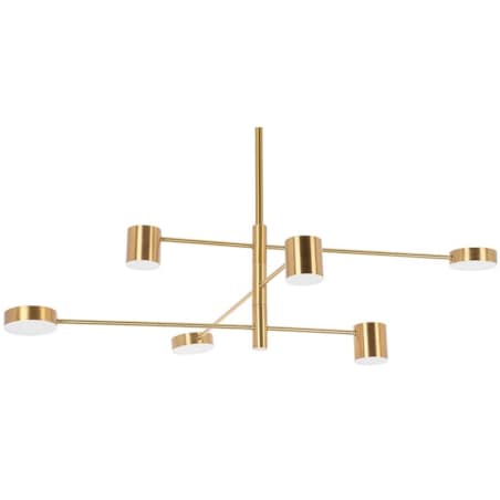 Nowoczesna lampa wisząca Piazetta MSE010100124 złota