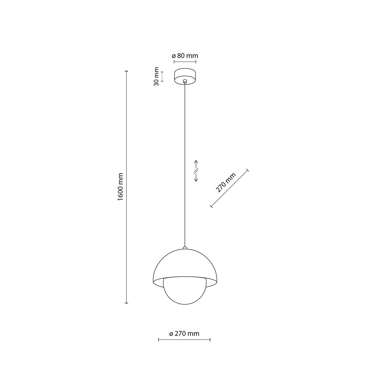 Lampa Wisząca Bono Beige Tk Lighting - Nowoczesny Design, 1 Punktowy