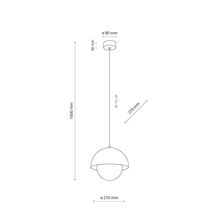 Lampa Wisząca Bono Beige Tk Lighting - Nowoczesny Design, 1 Punktowy