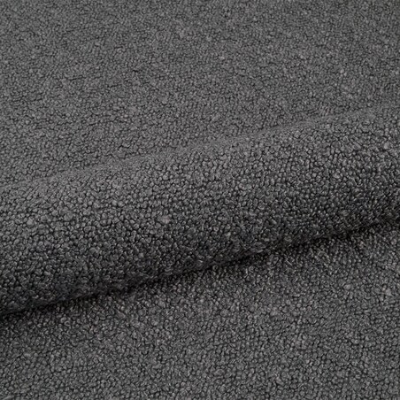 Łóżko kontynentalne EVERTON 200x200 z pojemnikiem, Stalowy, tkanina Baloo 2083