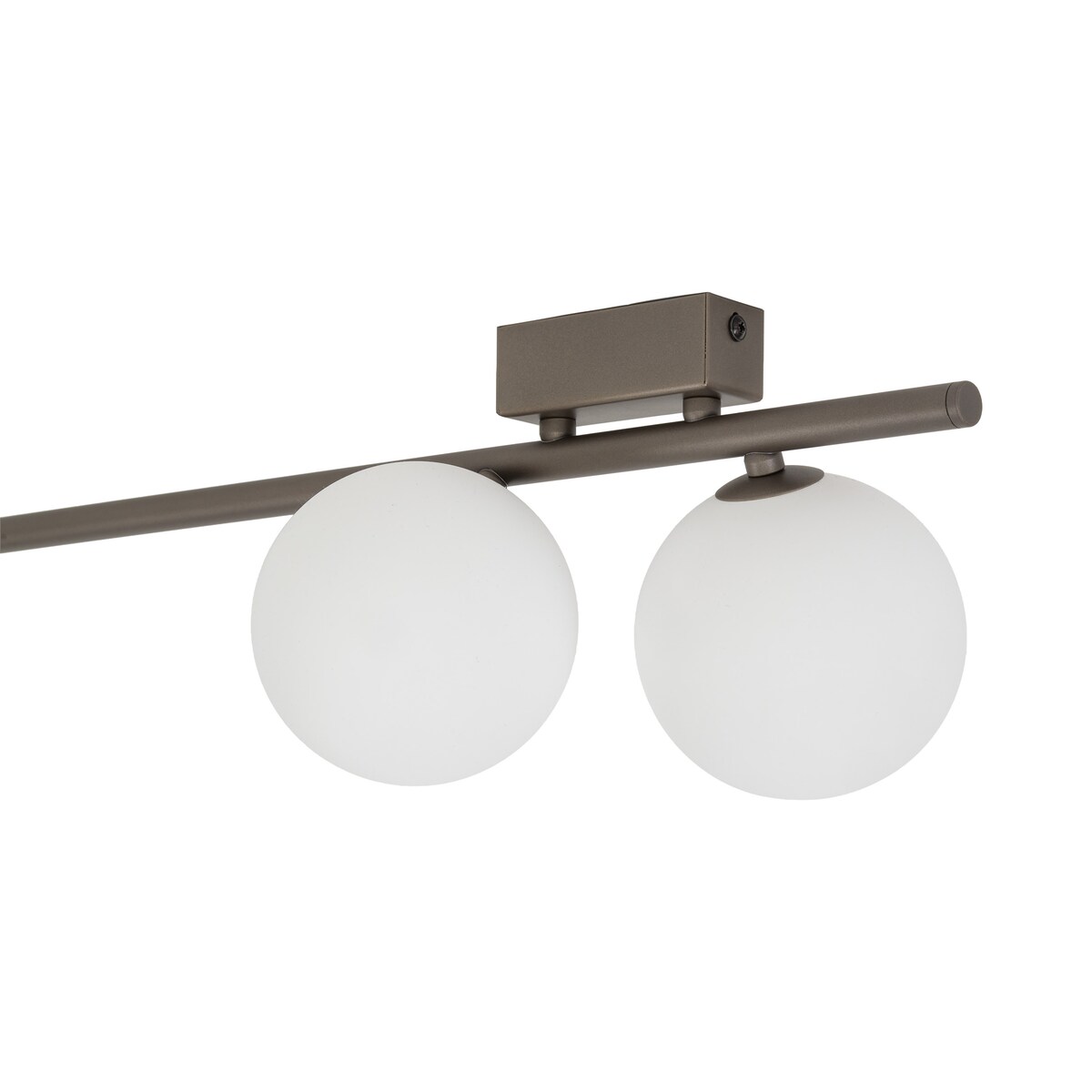 Lampa sufitowa TK Lighting IMELO New Brown 11332 6xG9 200 cm brązowa białe kule na listwie