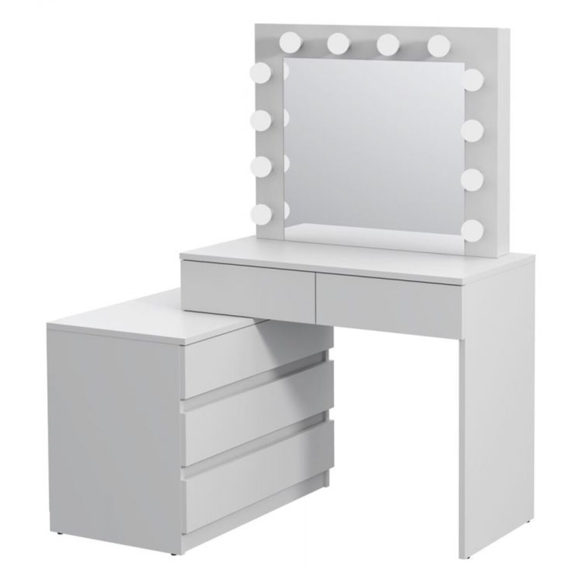 Toaletka OVIS biały mat