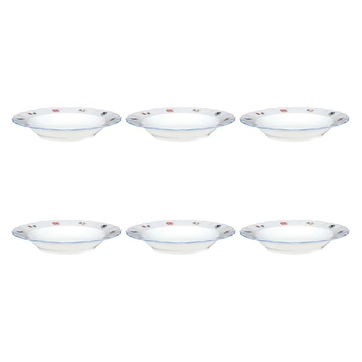 SELTMANN SONATE NOSTALGIA Zestaw 6 talerzy do zupy 22.5 cm
