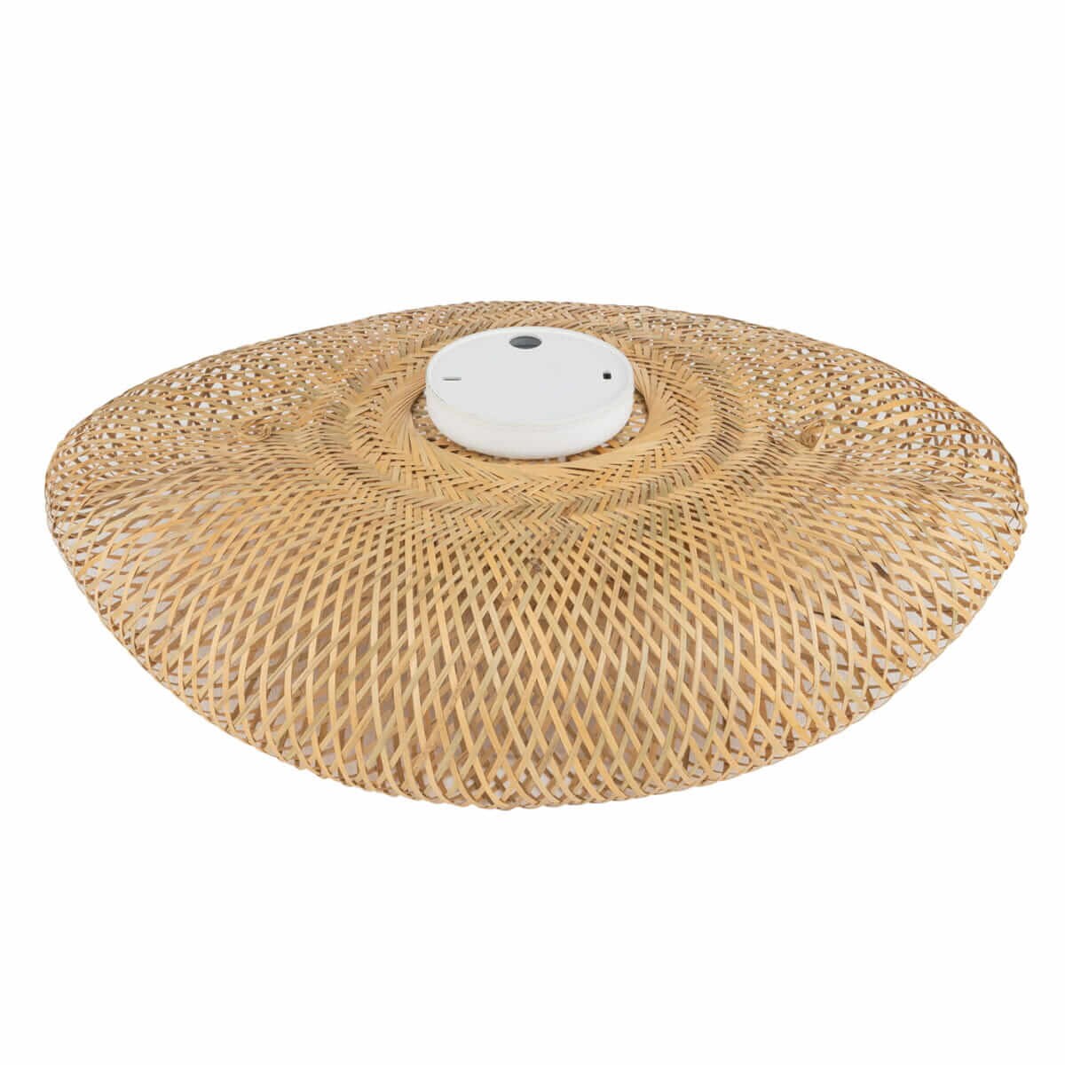 Bambusowy plafon Havana 11171 Nowodvorski japandi klatka siatka drewniany biały