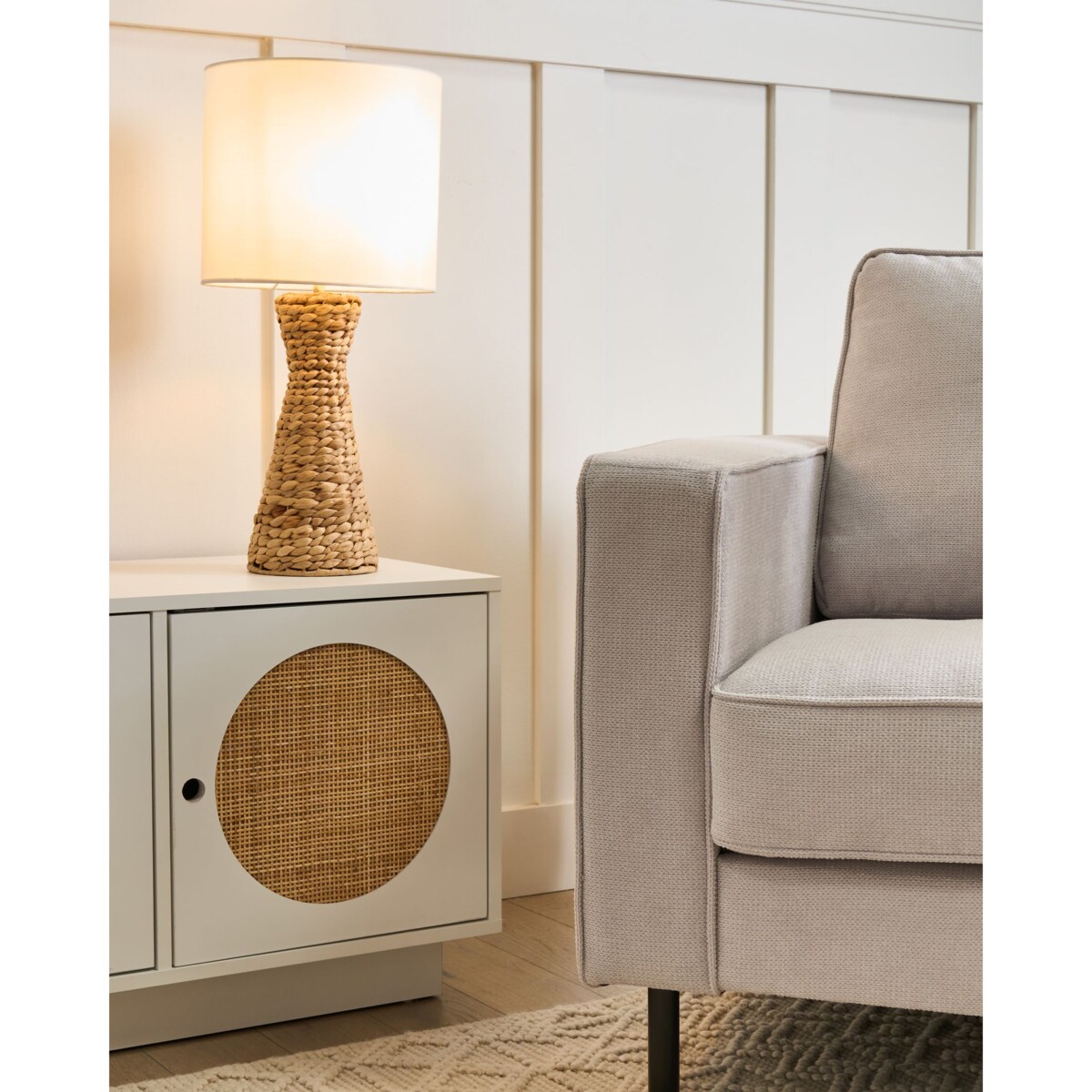 Lampa stołowa ATRAI Hiacynt wodny Naturalny