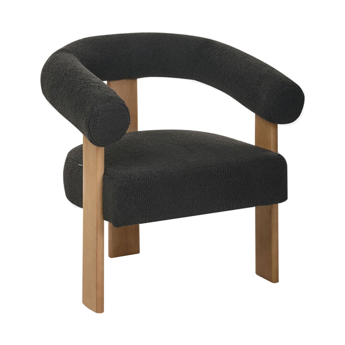 Fotel ILBRO Boucle Czarny