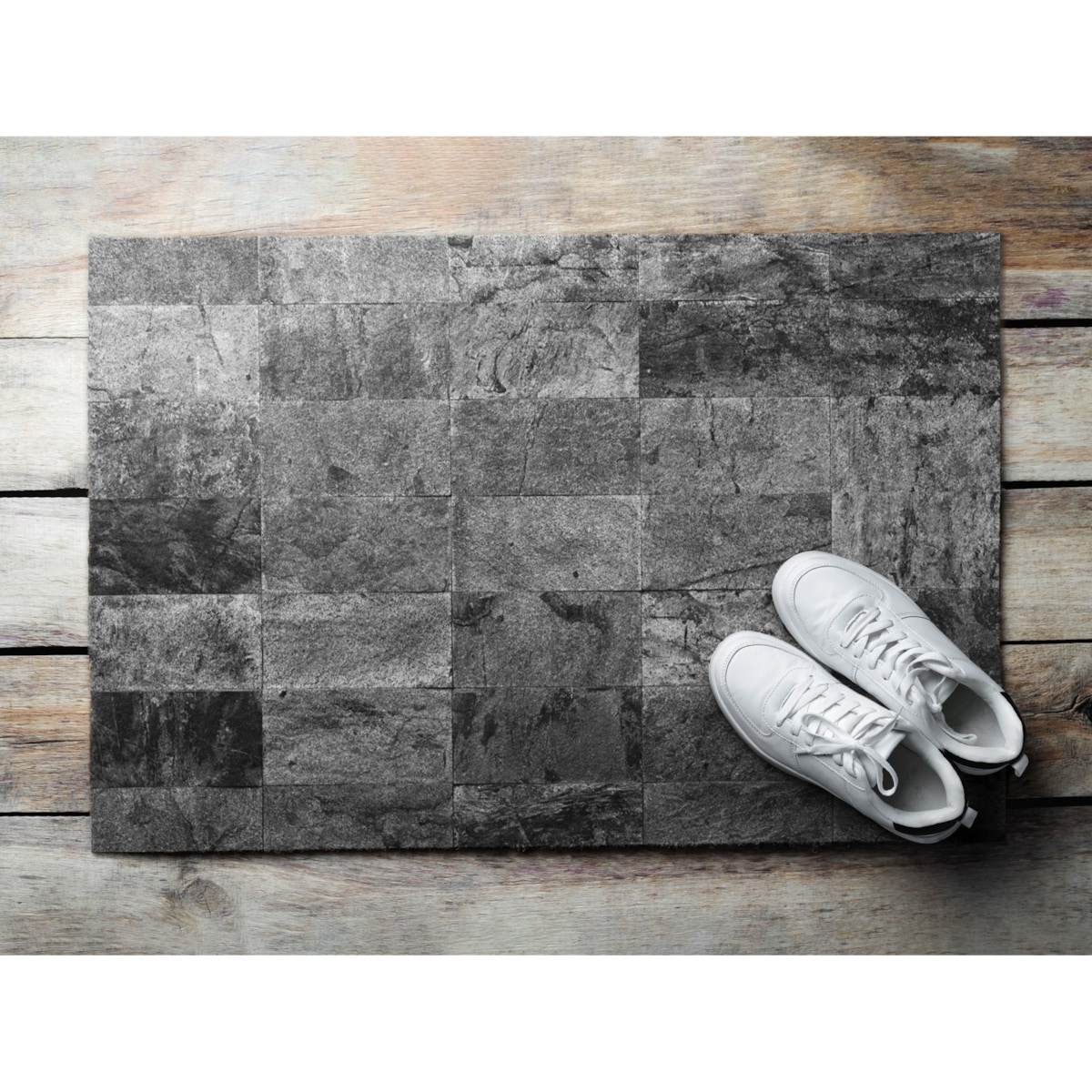 Wycieraczka zewnętrzna Marmurowe płytki 60x40cm