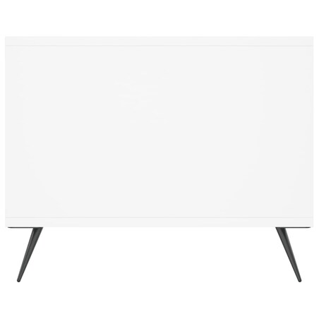 vidaXL Stolik kawowy, biały, 102x50x40 cm, materiał drewnopochodny